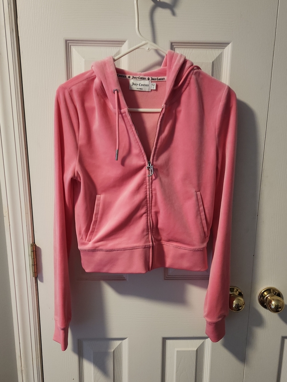 Juicy Couture Pink Velour Sweatsuit - Size S